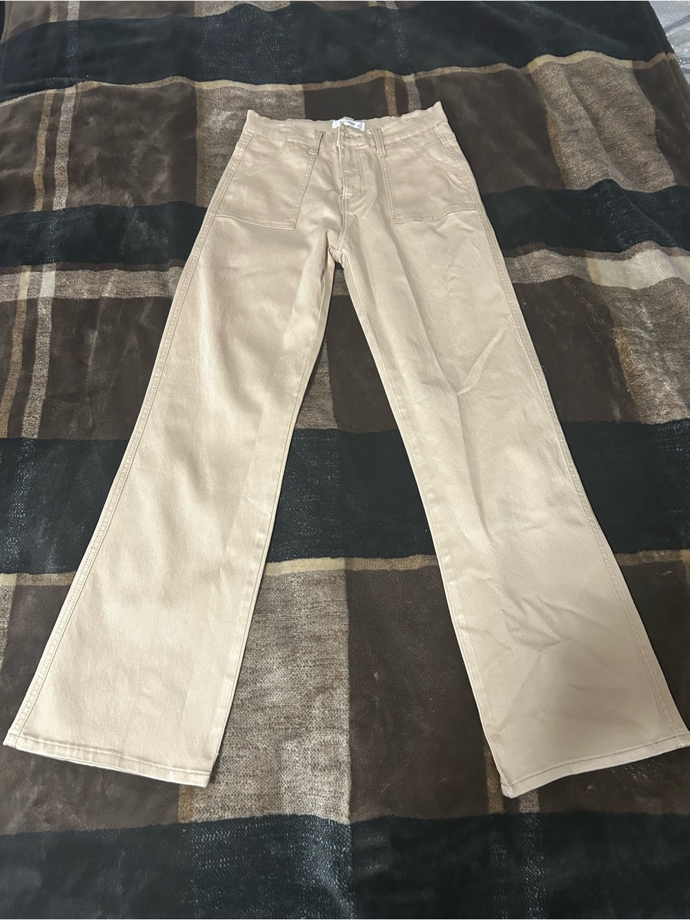 kate spade Beige Wide-Leg Leggings